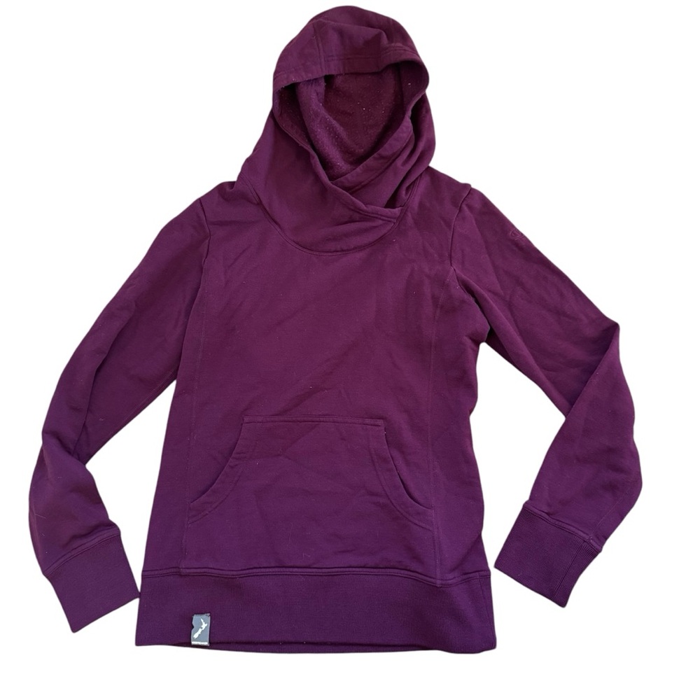 Icebreaker Women’s Hoodie Pullover Size Xs Merino Purple